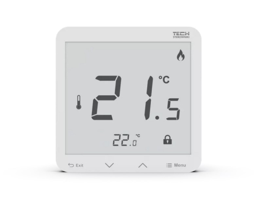 Wireless Room Controller White R-8S PLUS Tech Drivers