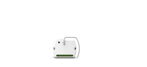 Wireless roller shutter relay for the box. White PPZ-02 Tech Drivers