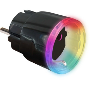 Shelly Plug & Play ''Plus Plug S'' Wi-Fi Smart-Steckdose 10A Messfunktion WLAN Bluetooth Schwarz