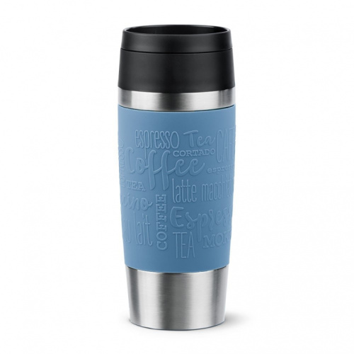 EMSA Travel Mug Classic 36 ml Blue, Stainless steel