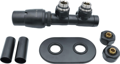 Thermostatic valve for bathroom radiator - left WLONONWCRFXO7