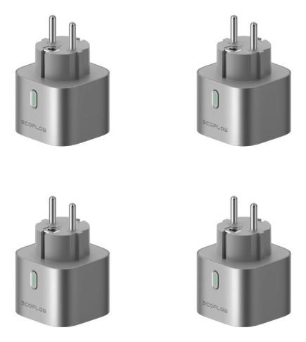 EcoFlow EFA-SMARTPLUG-EU-4P smart plug Home Silver