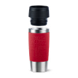EMSA Travel Mug Classic N2020400 travel mug 360 ml Black, Red, Stainless steel Stainless steel