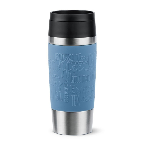 EMSA Travel Mug Classic 36 ml Blue, Stainless steel