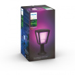 Philips Hue Econic LED Sockelleuchte schwarz