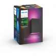 Philips Hue White & Color Ambiance Resonate Wandleuchte Schwarz 1200lm