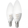 Philips Hue White & Color Ambiance E14 Kerze Doppelpack 2x470lm