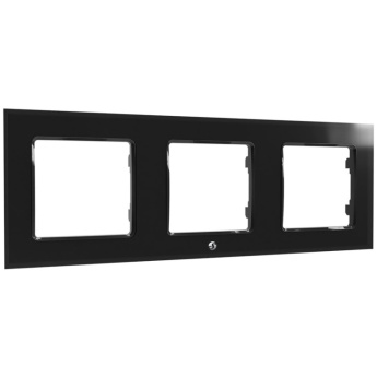 Shelly Accessories ''Wall Frame 3'' Wandtaster Rahmen 3-fach Schwarz