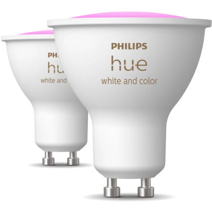 Philips Hue Valge & Color Ambiance GU10 Doppelpack 2x350lm