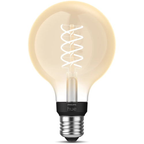 Philips Hue Valge E27 Filament Globe G93 550lm