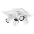 Philips Hue Valge&Col. Amb. Argenta Spot 4flg weiß 4x4.2W
