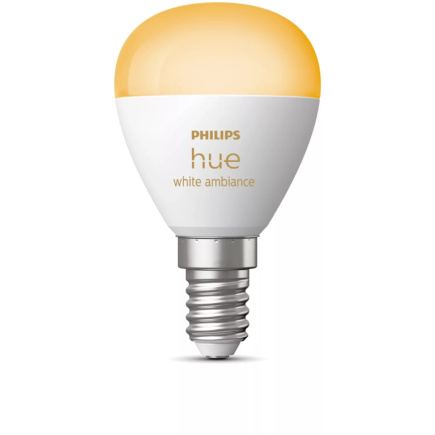 Philips Hue Valge Ambiance E14 Luster Tropfen Einzelpack 470lm