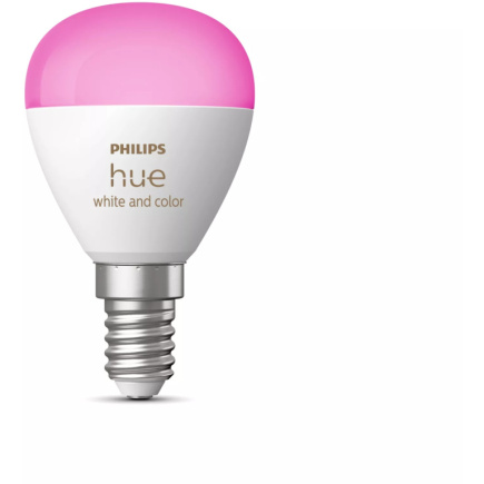 Philips Hue Valge & Color Ambiance E14 Luster Tropf Einzeplack 470lm