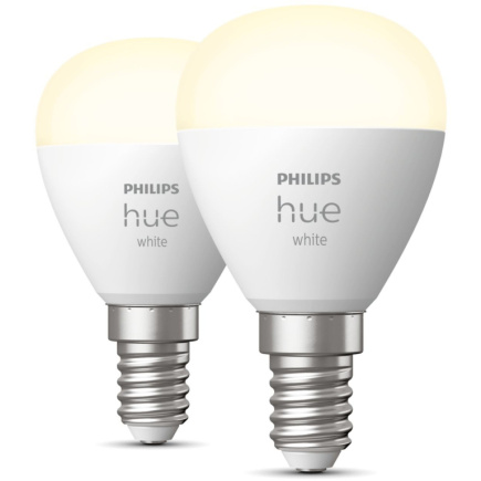 Philips Hue Valge E14 Luster Doppelpack 2x470lm