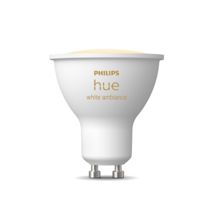 Philips Hue Valge Ambiance GU10 Einzelpack 350lm