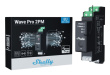 Shelly Qubino Wave Pro 2PM​ electrical relay Черный