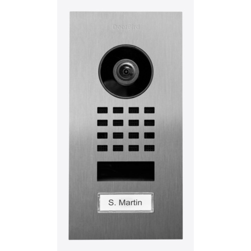 DoorBird D1101V IP Video Türstation Unterputz Edelstahl V4A