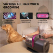 PETKIT | Air Clipper Pet Grooming Vacuum Kit 5in1 | LM4 | Grey/White