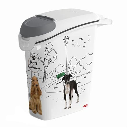 Curver | Pet Life Dog Food Container, 10 kg | White