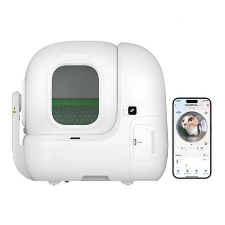 PETKIT Automatic Cat Litter Box | PUROBOT MAX Pro | White