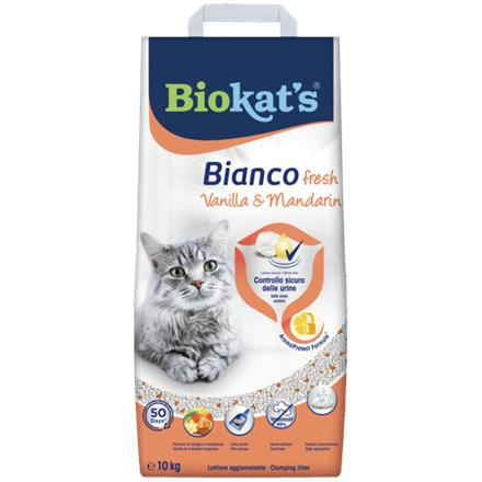 Biokats | Cat litter: Fresh Vanilla Mandarin, 10kg | 110304