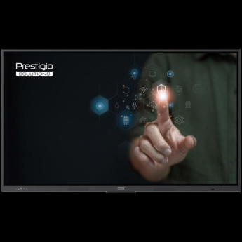PRESTIGIO SOLUTIONS Multiboard 65'' Light Series UHD 4K, Android 13, Dual Wi-Fi, 40TP, touch pen