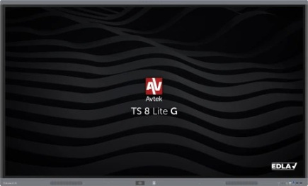 Avtek International TS 8 Lite G 75 Interactive flat panel 190.5 cm (75