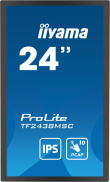 iiyama 23.8” 10pt Optical Bonded PCAP Open Frame Touch monitor with IPS panel technology, edge-to-edge glass design, anti-fingerprint coating and metal housing