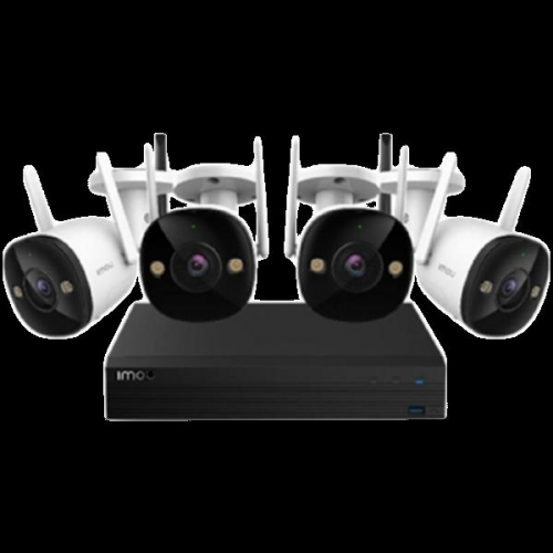 Wireless CCTV Kit, camera: Bullet 2, resolution 2Mpx, 1/2.8