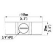 ALLNET Junctionbox/Montagebox for ALL-CAM2488-LVEN