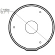 ALLNET Montagebox MiniDome für ALL-CAM2495-LVEFN