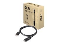 CLUB 3D Display Port 1.4 Cable Male to HDMI 2.0b Male 4K 60HZ HDR 2Meters