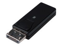 DIGITUS DisplayPort adapter DP - HDMI type A M/F w/interlock DP 1.1a Full HD CE bl