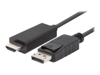 LANBERG Cable DisplayPort M v1.1->HDMI M 3m black