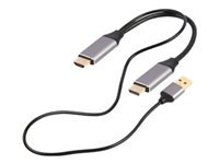 GEMBIRD Active 4K HDMI male to DisplayPort male adapter cable 2m black