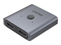 UNITEK V1127A Aluminium HDMI 2.0 4K Switch 2-To-1 Bi-Directional