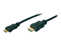 ASSMANN HDMI High Speed connection cable type C - type A M/M 3.0m Ultra HD 24p gold bl