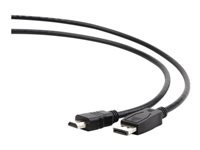 GEMBIRD CC-DP-HDMI-5M Gembird cable DISPLAYPORT (M) -> HDMI (M) 5m