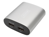 DIGITUS HDMI eARC Converter/Extractor Aluminum housing grey