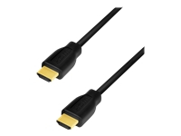 LOGILINK CH0102 HDMI 2.0 cable A/M to A/M 4K/60 Hz CCS black 3m