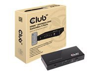 CLUB 3D HDMI 2.0 UHD SwitchBox 4 Ports