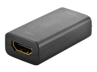 DIGITUS HDMI repeater up to 30m HDCP compliant 4K support black