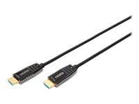 ASSMANN HDMI AOC Hybrid-fiber connection cable Type A M/M 20m UHD 8K60Hz CE gold bl