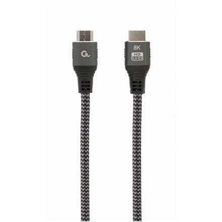 Gembird | Ultra High speed HDMI cable with Ethernet, 8K select plus series | 2 x Type-A | HDMI 2.1 downwards | 2 m CCB-HDMI8K-2M