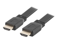 LANBERG CA-HDMI-21CU-0050-BK Lanberg cable HDMI M/M V2.0 5M Black Flat