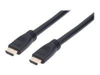 MANHATTAN CL3 High Speed HDMI Cable 10m with Ethernet inn-wall rated HDMI Male to Male Shielded Black