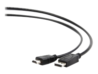 GEMBIRD CC-DP-HDMI-1M Gembird cable DISPLAYPORT (M) -> HDMI (M) 1m