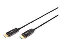 ASSMANN HDMI AOC Hybrid-fiber connection cable Type A M/M 10m UHD 8K60Hz CE gold bl