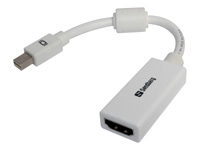 SANDBERG Adapter Mini DisplayPort>HDMI Converts Mini DP-DisplayPort output to HDMI Video and Audio