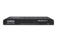 QOLTEC 51798 Active HDMI Splitter 4 x HDMI 4K x 2K / 3.4Gb/s